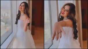 Jannat Zubair Living Out The Fairytale Vibe In A White Gown: Looks Elegant