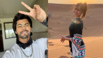 Jannat Zubair strikes a hot pose in the middle of a desert, Siddharth Nigam feels the heat