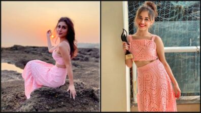 Jannat Zubair Vs Mouni Roy: Which Diva Stunned The Pastel Two-Piece Dress?