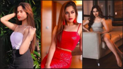 Jannat Zubair’s Noodle Strap Outfits For A Showstopping Ingress
