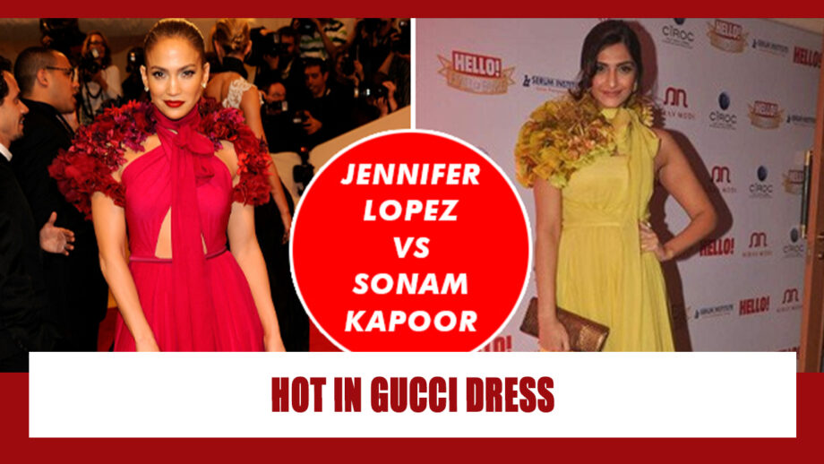 Jennifer Lopez Vs Sonam Kapoor: Vote For The Hot Diva In Gucci Dress 411655