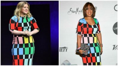 Kelly Clarkson & Gayle King Spotted Wearing Same Dress, See Who Rocked Better