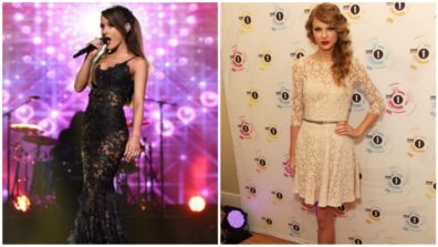 Ariana Grande Vs Taylor Swift: Vote The Divine Beauty In White Lace Dress