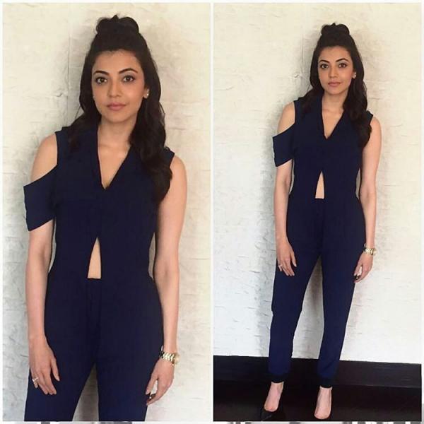 Kajal Agarwal Vs Shilpa Shetty: Which Diva Rocked In Alike Pantsuit? - 0