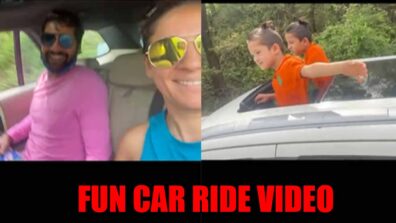 Kanchi Kaul shares a fun video with Shabir Ahluwalia and kids, fans melt in AWE