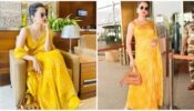 Kangana Ranaut teaches netizens to keep it simple but glamorous in yellow bandhani saree