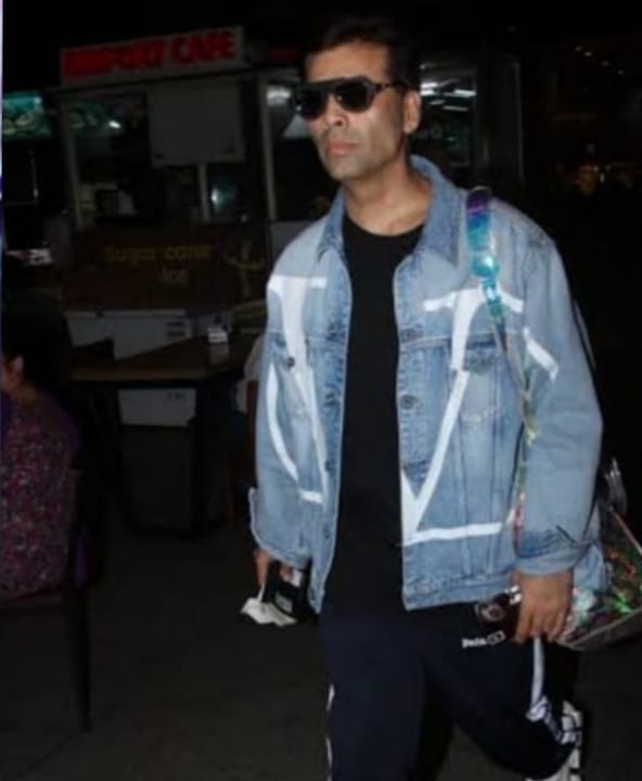 Karan Johar Vs BTS V: Which Dapper Boy Slew In Valentino Denim Jacket? - 1