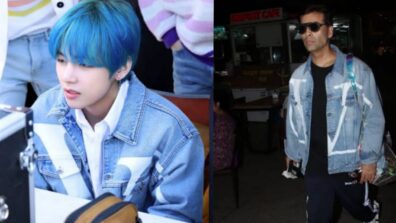 Karan Johar Vs BTS V: Which Dapper Boy Slew In Valentino Denim Jacket?