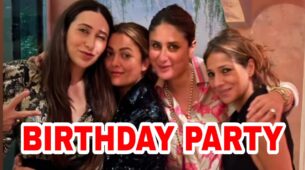 Kareena Kapoor & Amrita Arora come together to surprise Karisma Kapoor on her birthday, photo goes viral