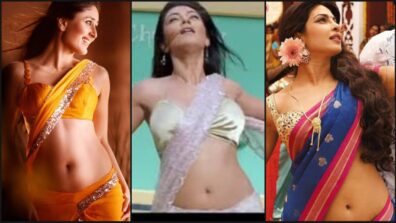 Kareena Kapoor, Priyanka Chopra & Sushmita Sen’s Hottest Belly Curve Navel Moments In Embellished Saree To Fall In Love With