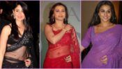 Kareena Kapoor, Rani Mukerji & Vidya Balan’s Semi-Ethnic High-Chic Transparent Saree Style Is Desi Fashion Goals