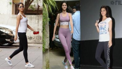 Katrina Kaif, Ananya Panday & Kriti Sanon’s Hottest Workout Moments In Gym Yoga Pants Caught On Camera