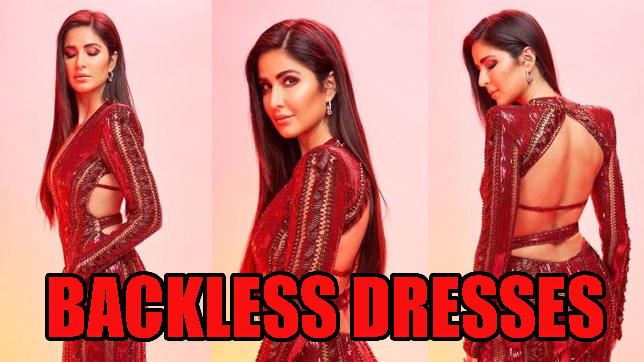 red backless dress with sleeves Miss Circle Women Radha Red Backless Longsleeve Maxi Dress with Bow