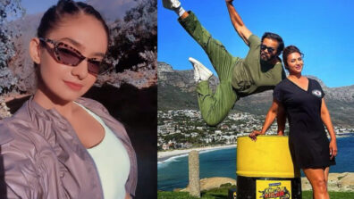 Khatron Ke Khiladi 11: Anushka Sen is in mood to make memories, Divyanka Tripathi impressed with Rohit Shetty’s flexibility