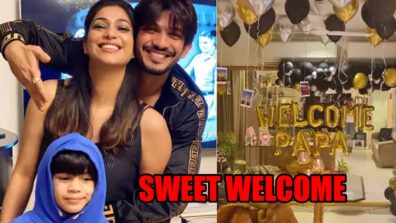 Khatron Ke Khiladi 11: Arjun Bijlani gets a sweet welcome from wife Neha and son Ayaan