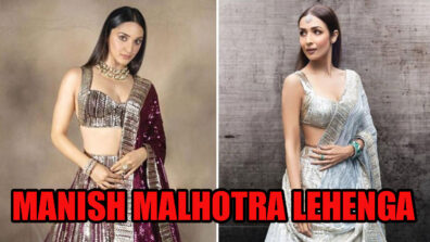 Kiara Advani To Malaika Arora’s Classic Embellished Lehengas By Manish Malhotra