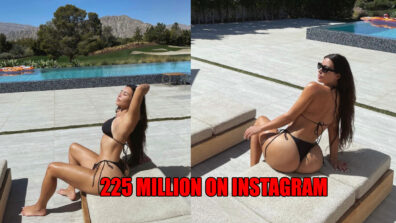 Kim Kardashian hits 225 million on Instagram, shares hot bikini picture for fans