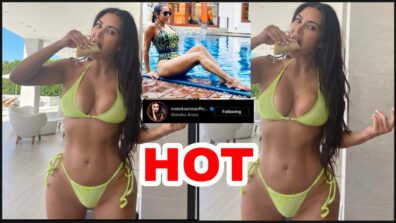 Kim Kardashian shares super hot photo in green crochet bikini, Malaika Arora loves it