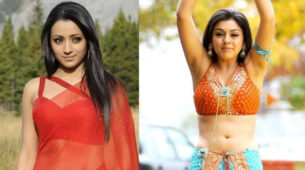 Trisha Krishnan & Hansika Motwani’s Most Gorgeous Saree & Navel Looks To Fall In Love