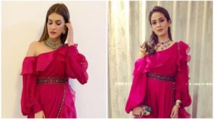 Kriti Sanon Vs Mira Rajput: Rate The Diva In Pink Frill Dress?