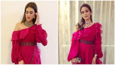 Kriti Sanon Vs Mira Rajput: Rate The Diva In Pink Frill Dress?