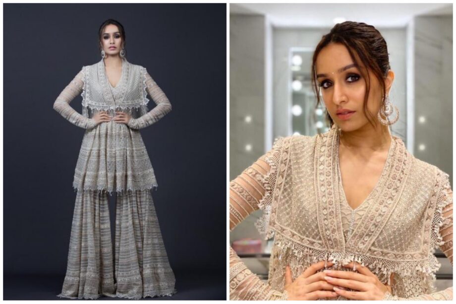 Kriti Sanon Vs Shraddha Kapoor: Which Diva Aced The Embellished Light Ensemble? - 0