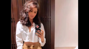 Kumkum Bhagya Sriti Jha looks super stylish in white semi-formal shirt & brown palazzo trousers, fans love it