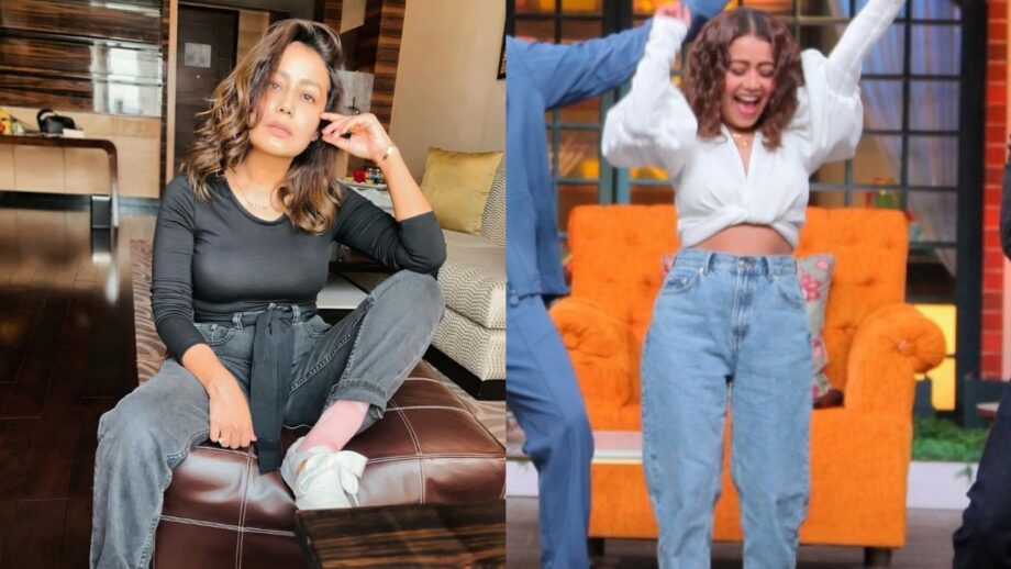 Lady In Swag: Neha Kakkar Is The Fashion BFF You Need To Have To Look Splendid In Ripped Jeans 402713