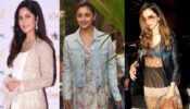 Learn to slay the maxi dress with jacket oomph game from Katrina Kaif, Alia Bhatt & Deepika Padukone’s wardrobe