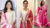 Love the Banarasi suit style? Take vogue tips from Rashmika Mandanna, Tamannaah Bhatia & Malavika Mohanan