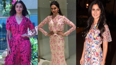 Love the floral midi outfit style? Take cues from Alia Bhatt, Deepika Padukone & Katrina Kaif’s wardrobe