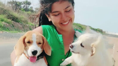 [Lucky Babies] TMKOC diva Nidhi Bhanushali is big animal lover in real life & this video is proof