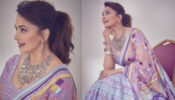 Madhuri Dixit melts internet with new saree photos, fans go ‘dhak dhak’