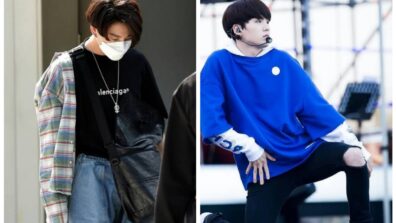 Make A Show-Stopping Ingress On The First Day Of Your College: Steal Looks From Suga & Jungkook