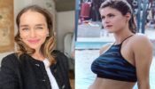 Make An Impression With Emilia Clarke & Alexandra Daddario’s Lace Dresses
