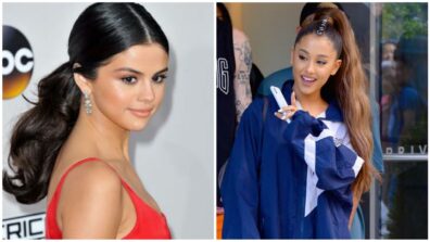 Make Bold Statement Entry By Pulling Up Your Hair In A High Ponytail Like Selena Gomez & Ariana Grande