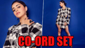 Make Bold Statement In Hot Checkered Co-Ord Set Like Ananya Panday