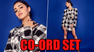 Make Bold Statement In Hot Checkered Co-Ord Set Like Ananya Panday