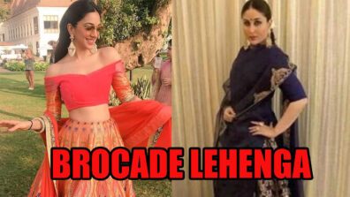 Make Your Dil Go Bekaboo With Brocade Lehenga Looks Of Kiara Advani To Kareena Kapoor