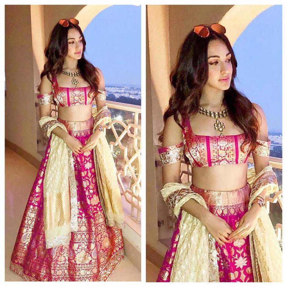 Make Your Dil Go Bekaboo With Brocade Lehenga Looks Of Kiara Advani To Kareena Kapoor - 0