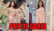 Make Your Man’s Heart Race: Slay In Embellished Ethnic Pastel Sarees Of Kangana Ranaut And Madhuri Dixit