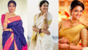 Malavika Mohanan, Sai Pallavi & Keerthy Suresh rock the South traditional saree look in style and these photos are proof
