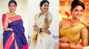 Malavika Mohanan, Sai Pallavi & Keerthy Suresh rock the South traditional saree look in style and these photos are proof