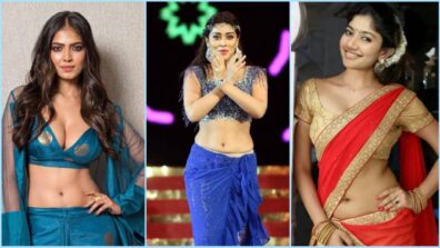 Malavika Mohanan, Sai Pallavi & Shriya Saran’s Hottest Belly Curve Navel Moments That Went Viral