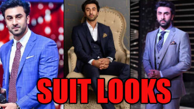 Man Of Our Dreams Ranbir Kapoor And His Clean Chic Suit Looks For The Steal