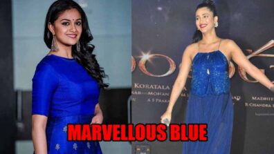 Marvellous Blue: Best Of Keerthy Suresh To Shruti Haasan In Blue, Looks Royal