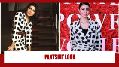 Match The Pantsuit Look With Your BFF Like Daisy Shah & Samantha Akkineni