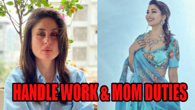 Meet These B-Town Celebs Who Handle Work & Mom Duties Effortlessly: From Kareena Kapoor To Madhuri Dixit