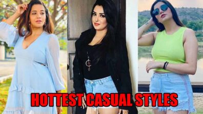 Monalisa, Aamrapali Dubey & Sapna Choudhary’s Hottest Casual Styles For Perfect Summer Styling