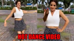 Monalisa grooves on Shaheer Sheikh-Hina Khan’s song Baarish Ban Jaana, fans love it